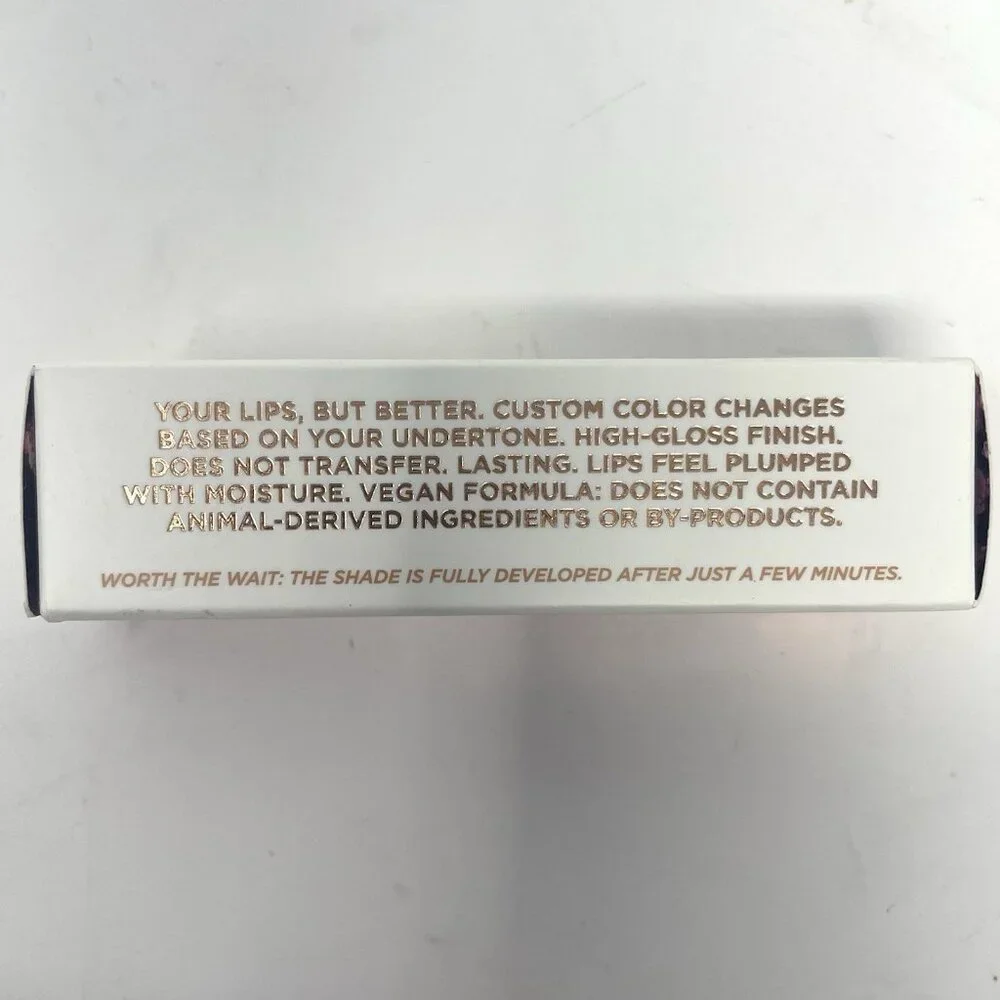 BNIB Urban Decay‎ Vice Lip Chemistry Lasting Glassy Tint Pink Slip Stay Naked
